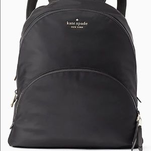 kate spade black backpack